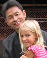 Liu Lihong Liu Lihong, with Heiner's daughter