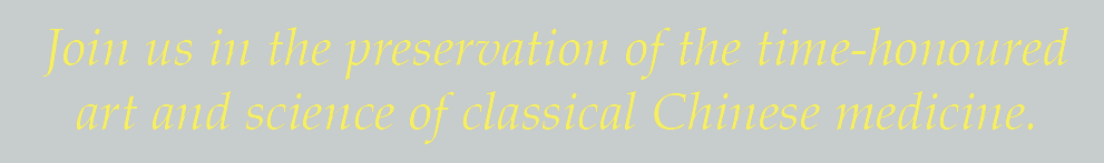 Classical Chinese Medicine ClassicalChineseMedicine.org Associates Forum Membership